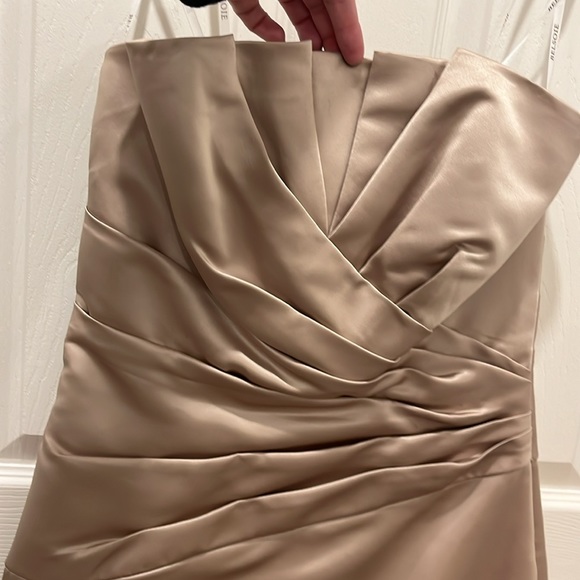 Beautiful Neutral Colour Formal Gown - size 12 - Picture 3 of 6